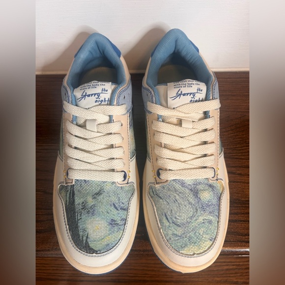 GalArtsy Other - GalArtsy Unisex The Starry Night Vincent Van Gogh Art Inspired Sneakers EU Sz.38